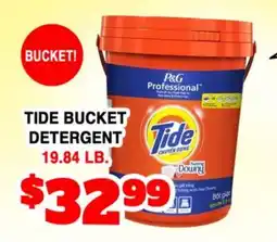 Western Beef TIDE BUCKET DETERGENT offer