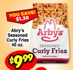 Western Beef Abry's Seasoned Curly Fries offer