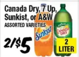 Western Beef Canada Dry, 7 Up, Sunkist, or A&W offer