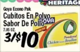 Western Beef Goya Econo Pak Cubitos En Polvo Sabor De Pollo offer