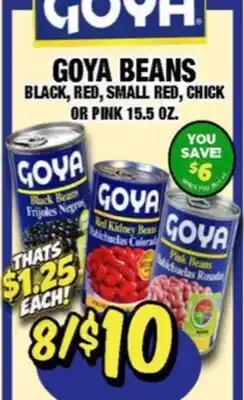 Western Beef GOYA BEANS offer