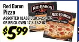 Western Beef Red Baron Pizza offer