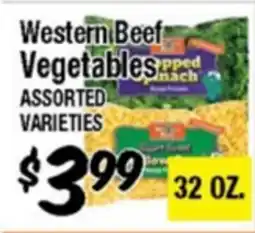 Western Beef Western Beef Vegetables offer