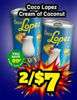 Western Beef Coco Lopez Cream of Coconut offer
