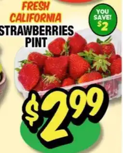 Western Beef FRESH CALIFORNIA STRAWBERRIES offer