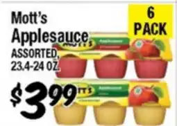 Western Beef Mott's Applesauce offer