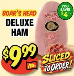 Western Beef BOAR'S HEAD DELUXE HAM offer