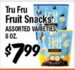 Western Beef Tru Fru Fruit Snacks offer
