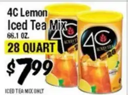 Western Beef 4C Lemon Iced Tea Mix offer
