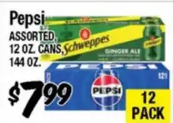 Western Beef Pepsi ASSORTED 12 OZ. CANS offer