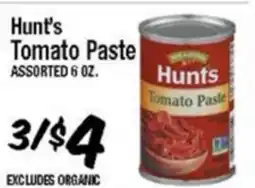 Western Beef Hunt's Tomato Paste offer
