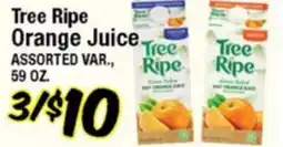 Western Beef Tree Ripe Orange Juice offer