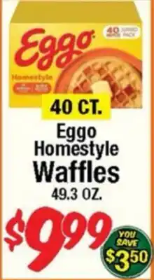 Western Beef Eggo Homestyle Waffles offer