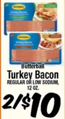 Western Beef Butterball Turkey Bacon offer