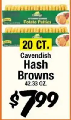 Western Beef Cavendish Hash Browns offer
