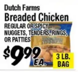 Western Beef Dutch Farms Breaded Chicken offer