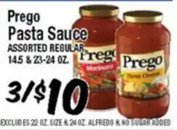 Western Beef Prego Pasta Sauce offer