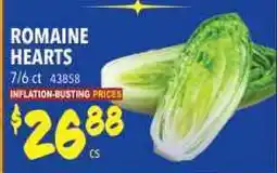 Restaurant Depot ROMAINE HEARTS offer