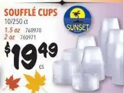 Restaurant Depot SOUFFLÉ CUPS offer