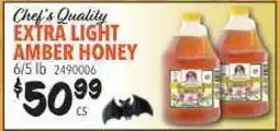 Restaurant Depot Chef's Quality EXTRA LIGHT AMBER HONEY offer