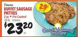 Restaurant Depot Frozen BUFFET SAUSAGE PATTIES offer
