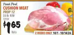 Restaurant Depot Fresh Pork CUSHION MEAT offer