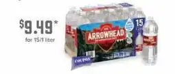 Restaurant Depot ARROWHEAD PURE WATER offer