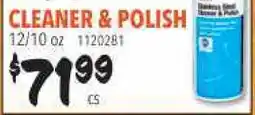 Restaurant Depot STAINLESS STEEL CLEANER & POLISH offer