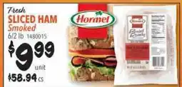 Restaurant Depot Fresh SLICED HAM Smoked offer