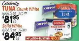 Restaurant Depot Celebrity TUNA Chunk White, Solid White offer
