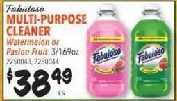Restaurant Depot Fabuloso MULTI-PURPOSE CLEANER offer