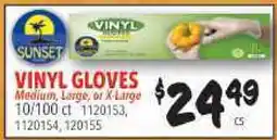 Restaurant Depot VINYL GLOVES offer