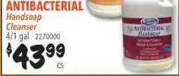 Restaurant Depot ANTIBACTERIAL Handsoap Cleanser offer