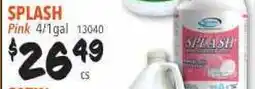 Restaurant Depot SPLASH Pink offer