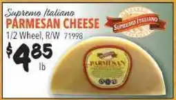 Restaurant Depot Supremo Italiano PARMESAN CHEESE offer