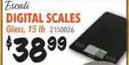 Restaurant Depot Escali DIGITAL SCALES offer
