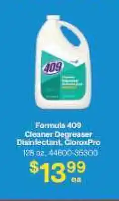 Restaurant Depot Formula 409 Cleaner Degreaser Disinfectant offer