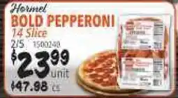 Restaurant Depot Hormel BOLD PEPPERONI offer