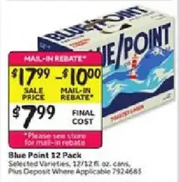 Stop&Shop Blue Point 12 Pack offer