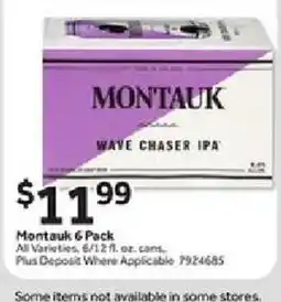 Stop&Shop Montauk Wave Chaser Ipa offer
