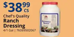 Restaurant Depot Chef's Quality Ranch Dressing offer