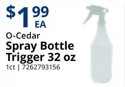 Restaurant Depot O-Cedar Spray Bottle Trigger 32 oz offer