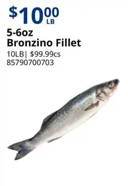 Restaurant Depot 5-6oz Bronzino Fillet offer
