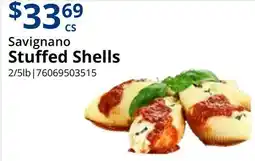 Restaurant Depot Savignano Stuffed Shells offer