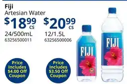Restaurant Depot Fiji Artesian Water offer