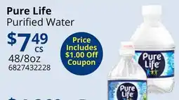 Restaurant Depot Pure Life Purified Water offer