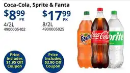 Restaurant Depot Coca-Cola, Sprite & Fanta offer