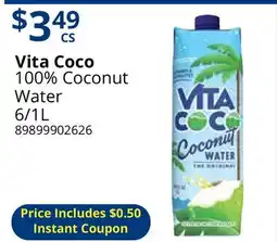 Restaurant Depot Vita Coco 100% Coconut Water offer