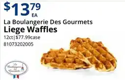 Restaurant Depot La Boulangerie Des Gourmets Liege Waffles offer