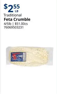 Restaurant Depot Traditional Feta Crumble offer